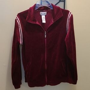 New York Laundry Velour Jacket